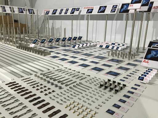 Various Absolute Museum & Gallery Products, such as label holders, art hanging systems, protective barriers, and more. Various Absolute Museum & Gallery Products, such as label holders, art hanging systems, protective barriers, and more.